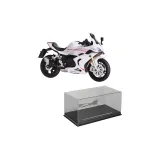 Qianjiang 경기 600RS[화이트]+가죽 더스트 커버[블랙]