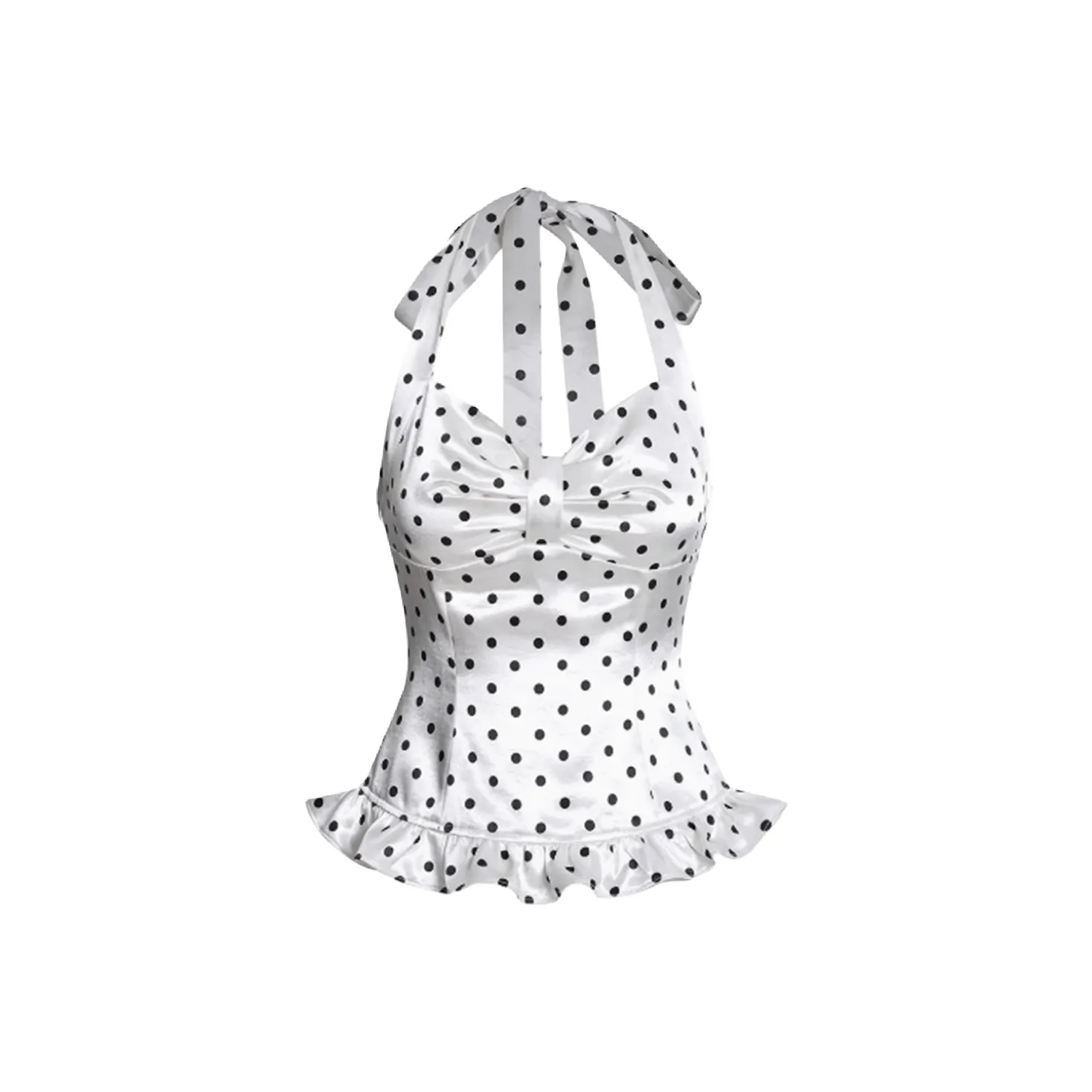 SLEEP AT 11 Майка с гороховым узором для женщин