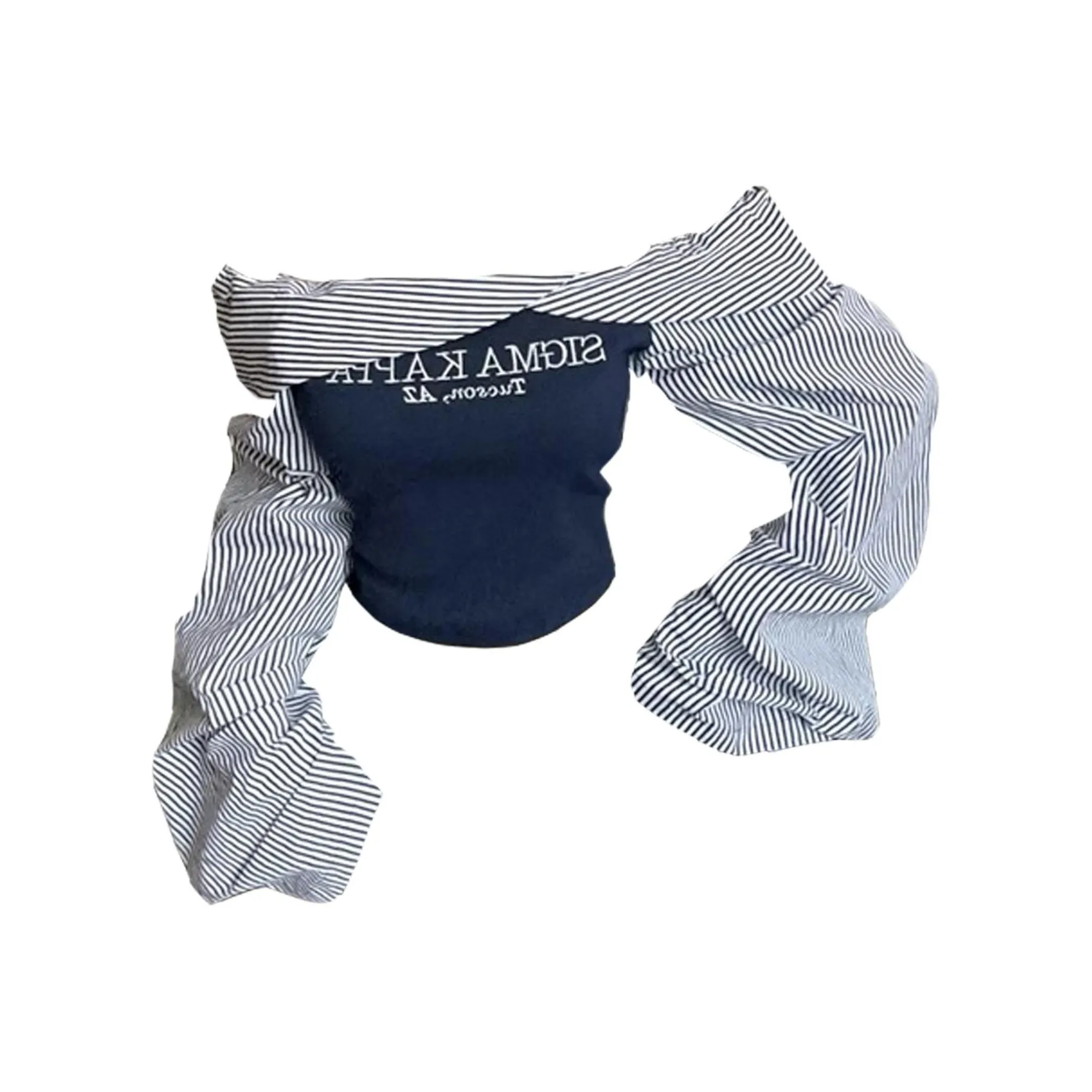 Mu Qingqing Синяя клетка Женские Рубашки