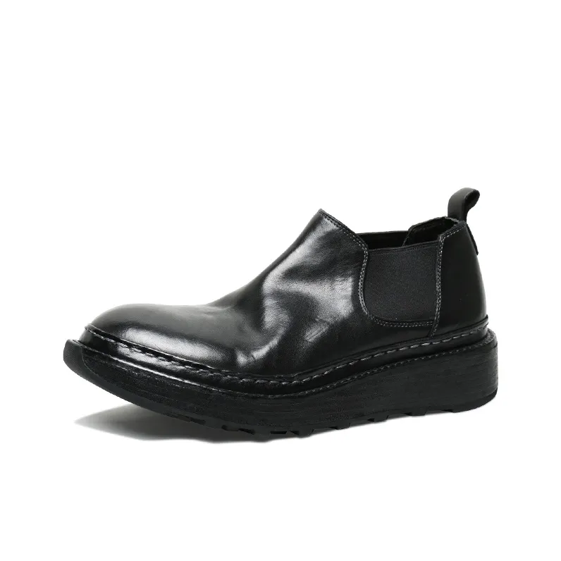 SAINTNJORD Короткий Челси Мужской Черный