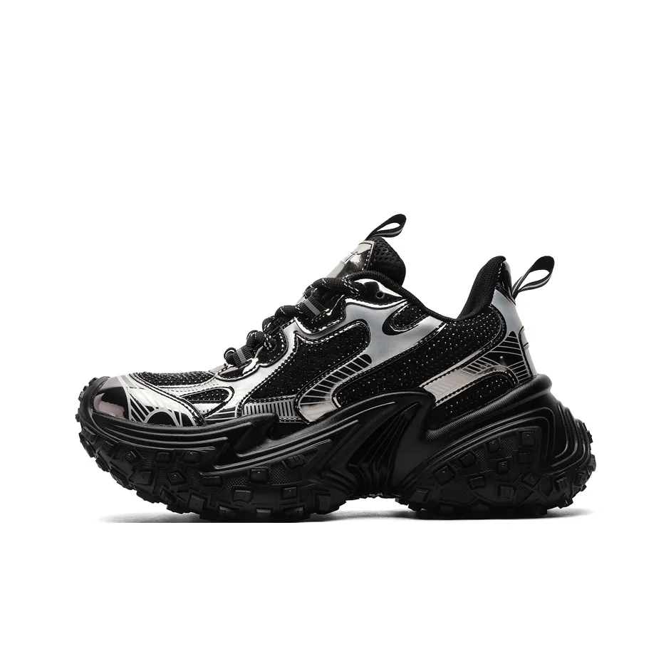 Hello Kitty Sanrio Series Масло-Подошва Низкие Кроссовки Черные Унисекс