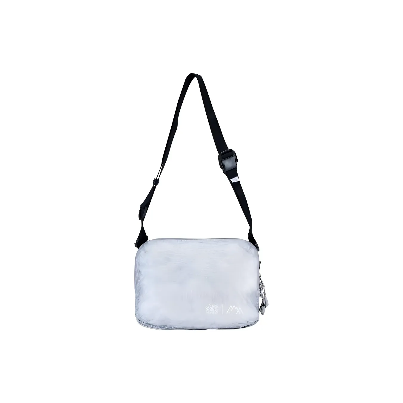 KOLON SPORT PE Polyethylene Fiber Shoulder Bag Crossbody Bag Regular Unisex Gray