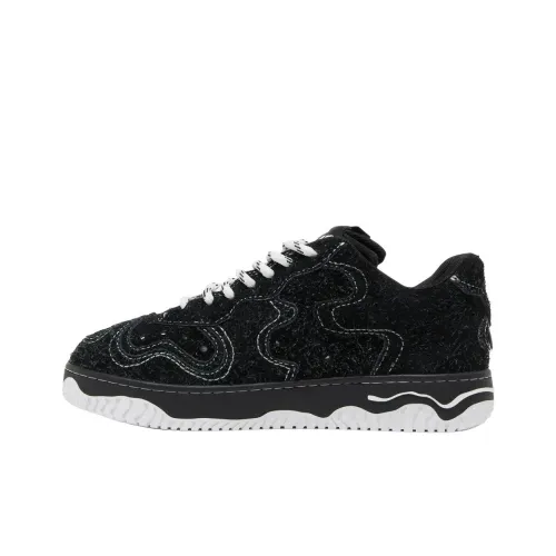 MSCHF Кроссовки для скейтбординга Low Top Черные Унисекс
