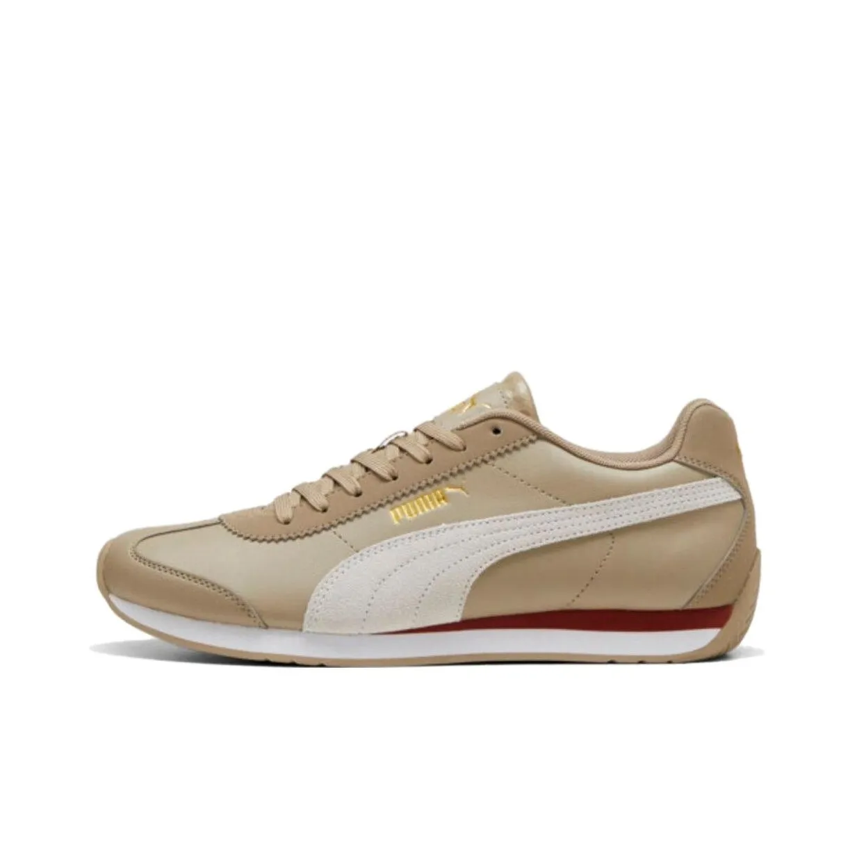 PUMA Turin 3 Устойчивый к истиранию Низкий Топ Повседневная обувь Unisex Light Коричневый
