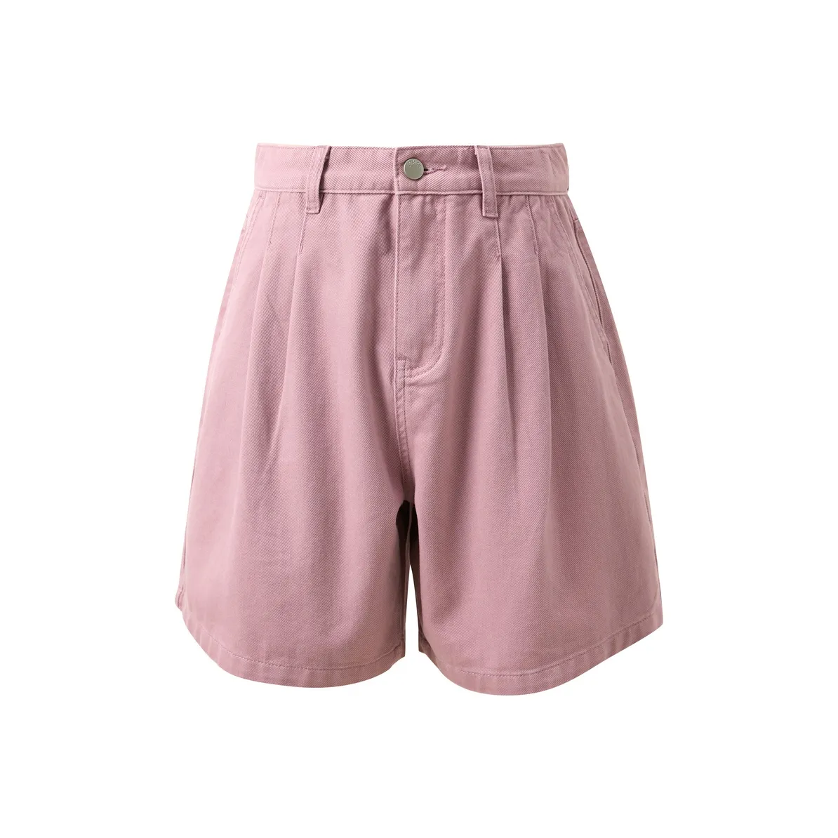 3COLOUR Пастельно-розовые Женские джинсовые шорты