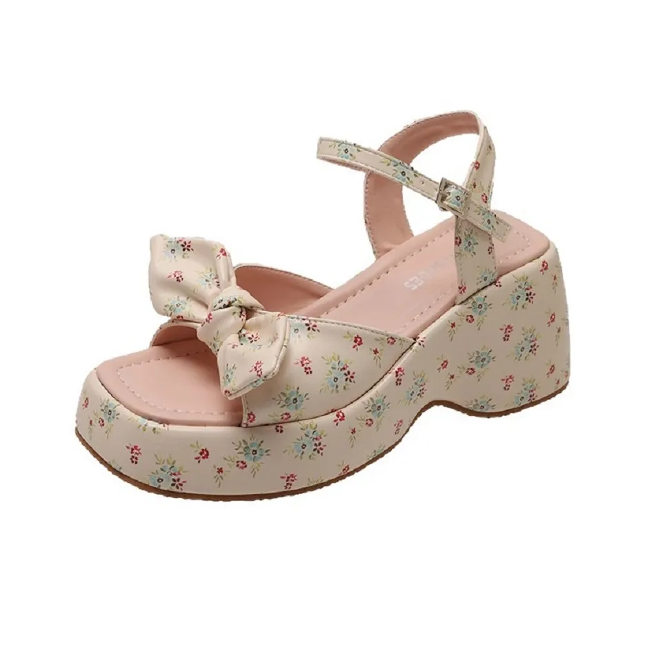 TAFN One Ремешок Сандалии Женские Маленький Цветочный