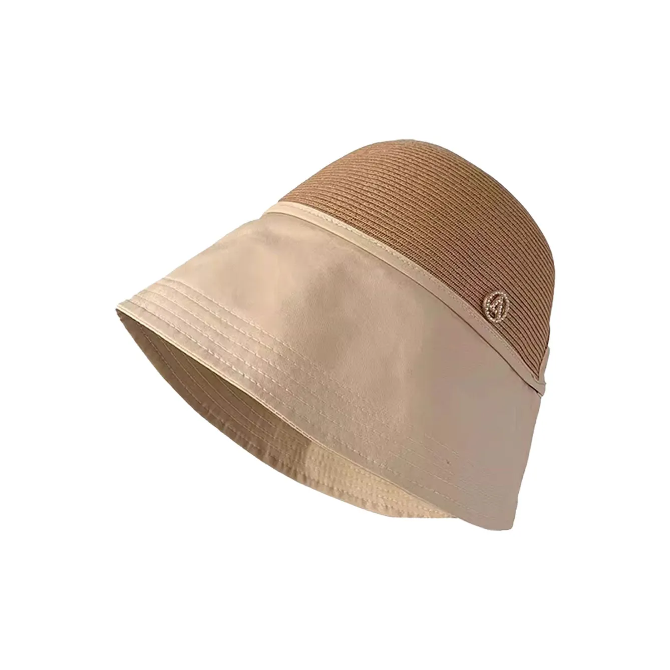 Cranta Komeia Соломенная плетеная шляпа с защитой от солнца Женская