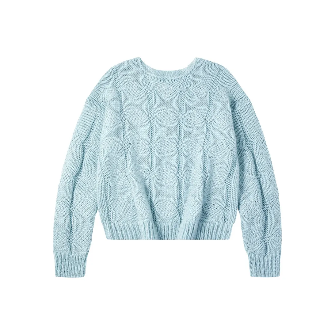 PSO Brand Серо-голубые Женские Свитеры