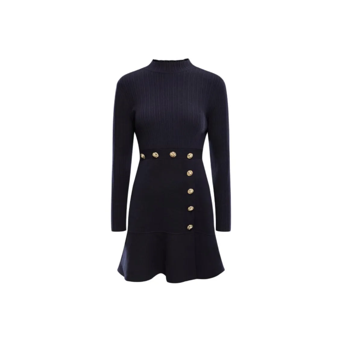 Karl Lagerfeld Длинное платье с длинными рукавами женское