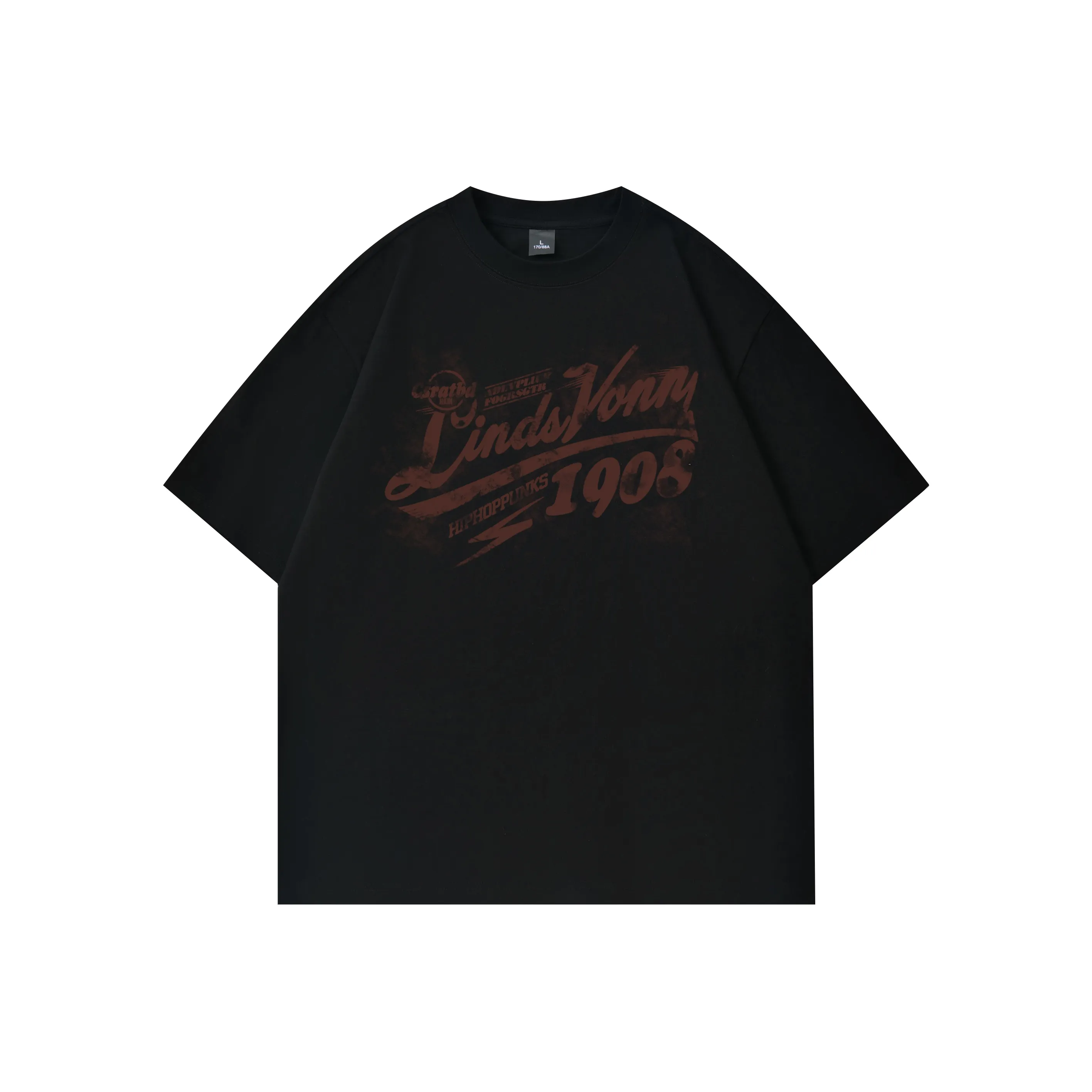 HIPHOPPUNKS Черная унисекс футболка