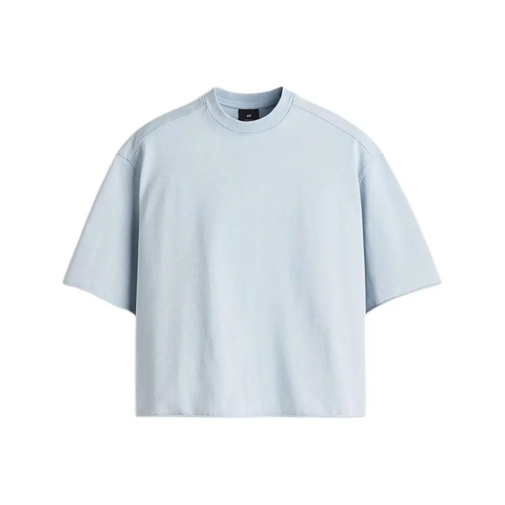 H&M Светло-синий Унисекс Футболка