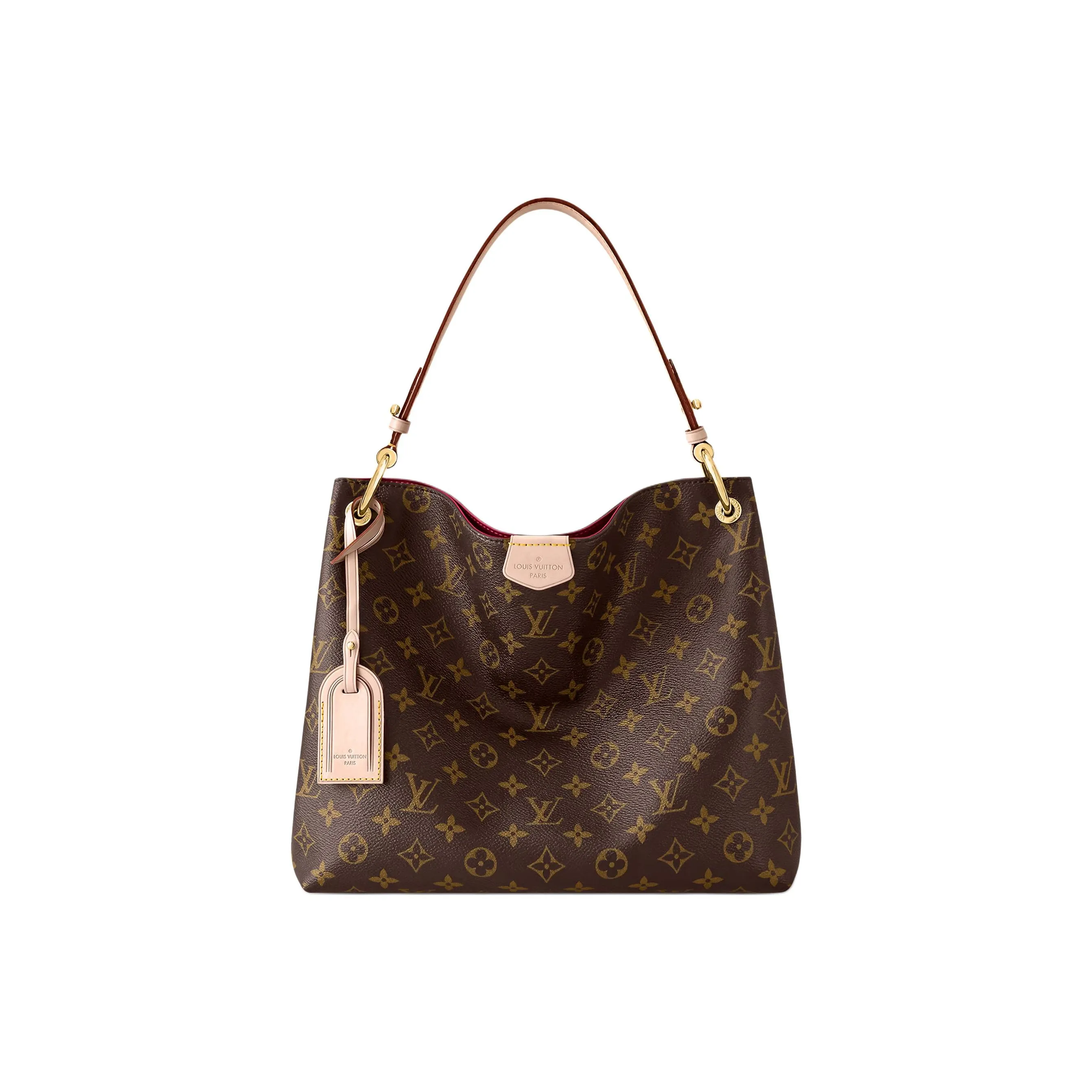 LOUIS VUITTON Tote Graceful Monogram Pm Pivoine
