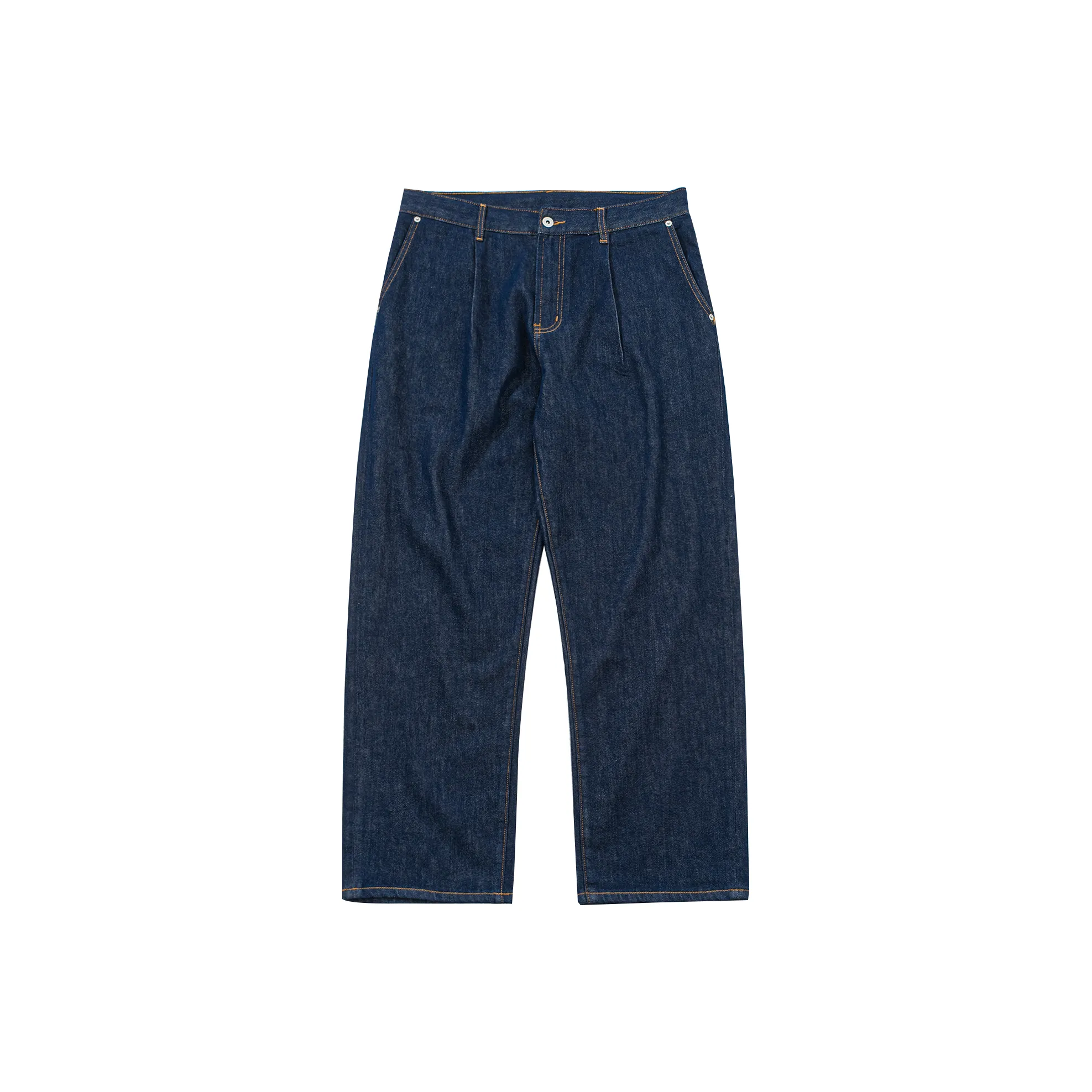 MASSULTI Синий Laisle Смешанный/Устойчивый к выцветанию Унисекс Джинсы