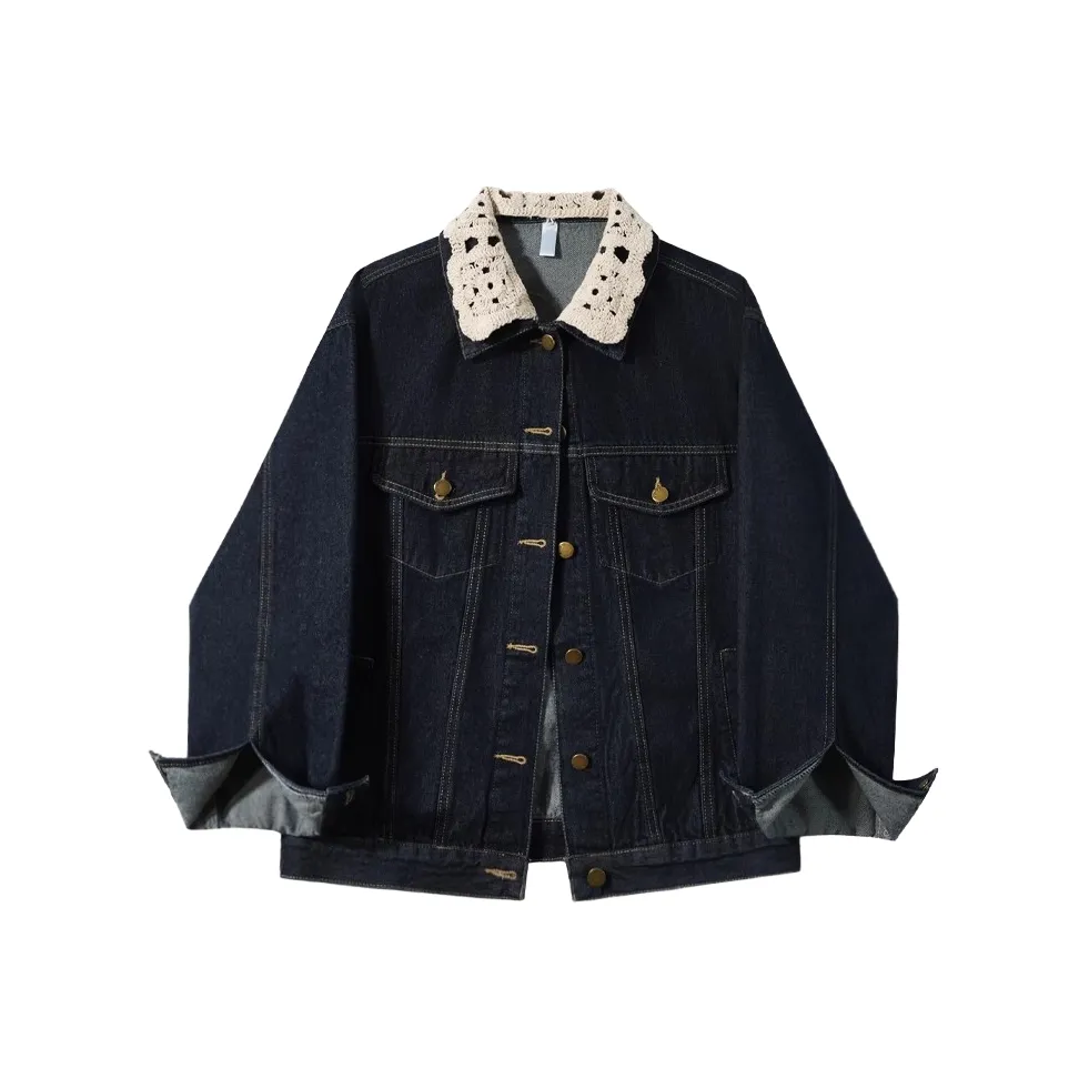 YEARNED Осенний Модный Essentials Деним Куртка Женская