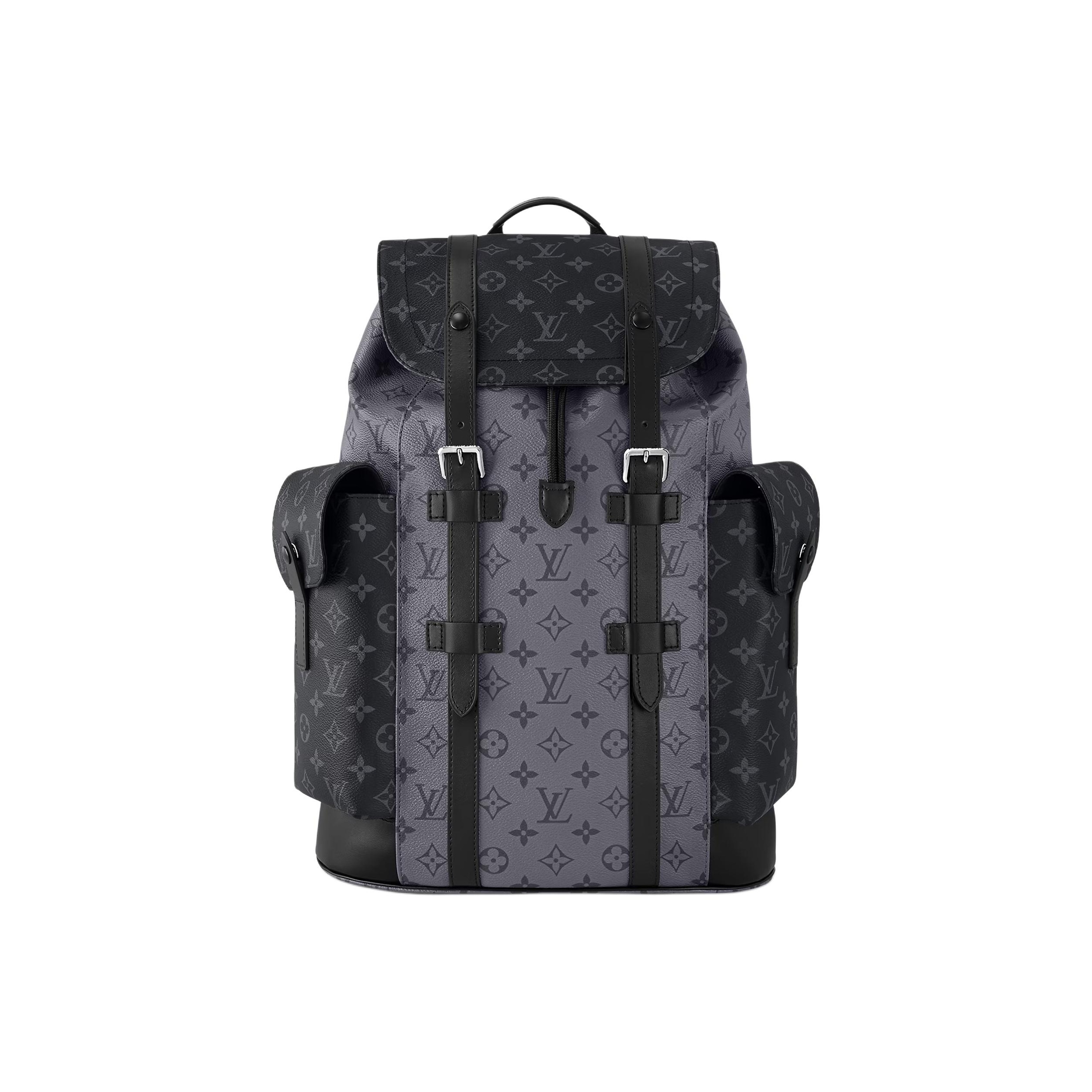 Louis Vuitton ブラックリュック Louis Vuitton リュック 黒