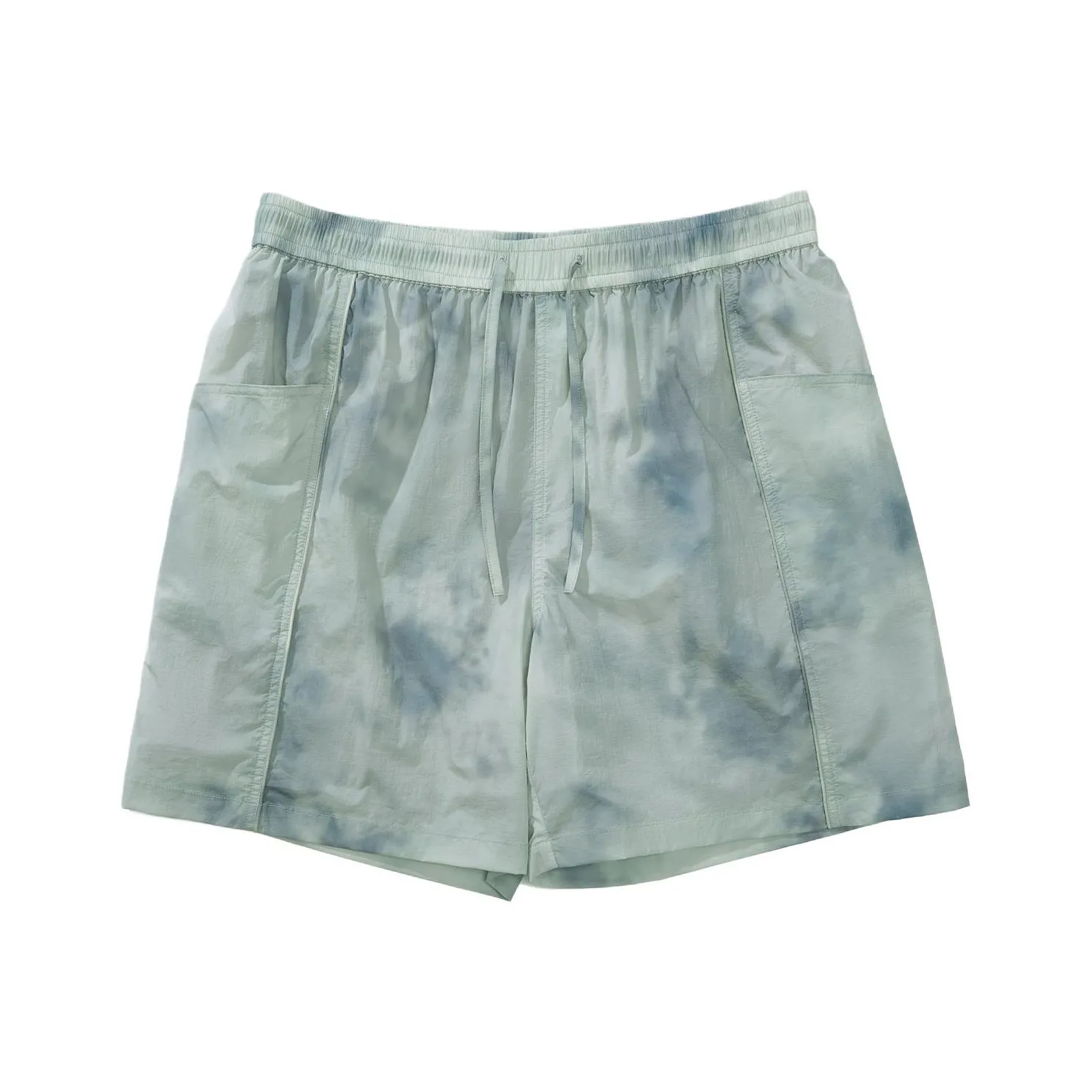 NOTHOMME x Quiksilver Monterest Shun Time Wilderness Повседневные шорты Унисекс Океанический Бирюзовый