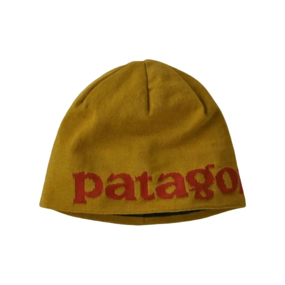 Patagonia Переработанная полиэстеровая пряжа Шапки-бини Унисекс Желтый