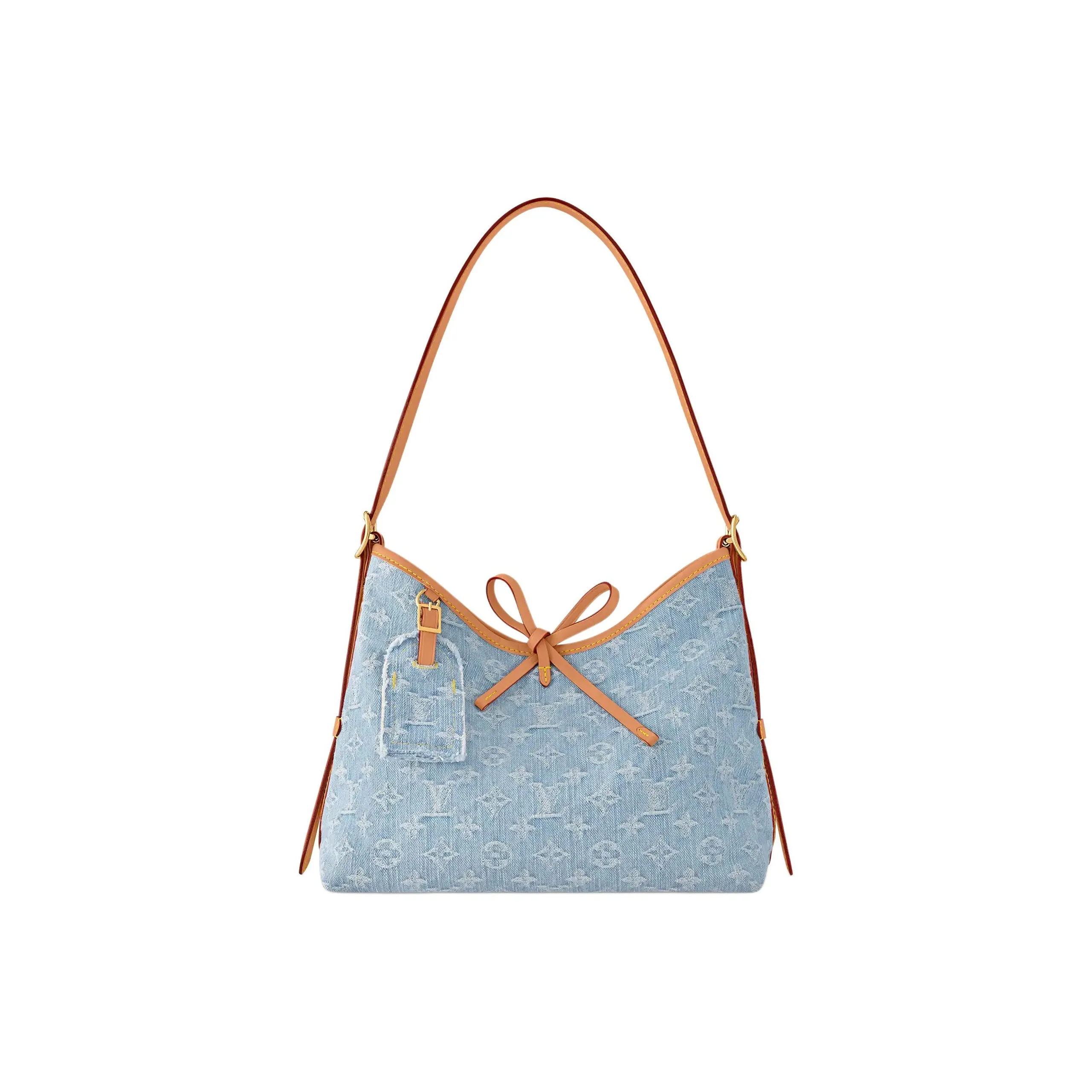 LOUIS VUITTON CarryAll Pm Sky Blue Denim
