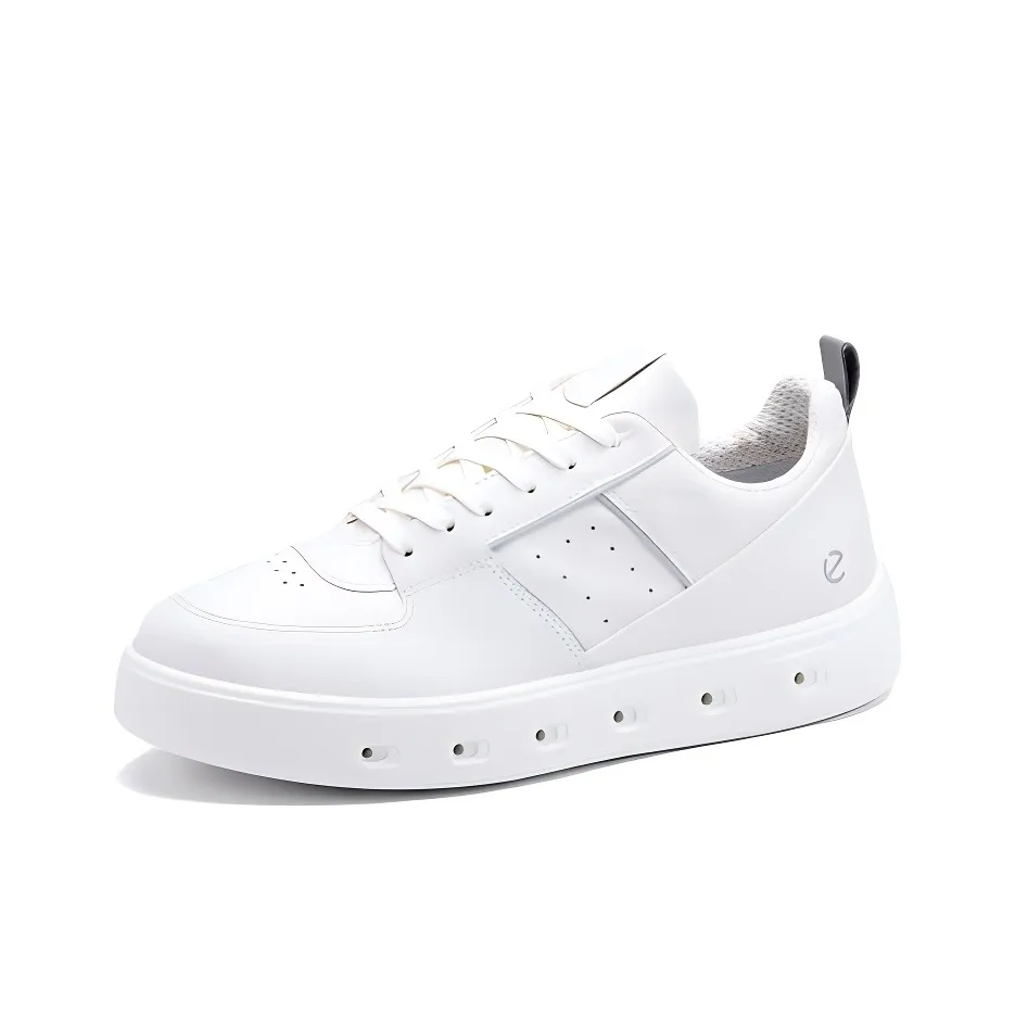 Ecco Street 720 Series Низкие Кроссовки для скейтбординга Женские Белые