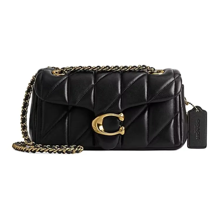COACH Tabby Sheepskin Pillow Bag Crossbody Bag Shoulder Bag Small Size Women's Black