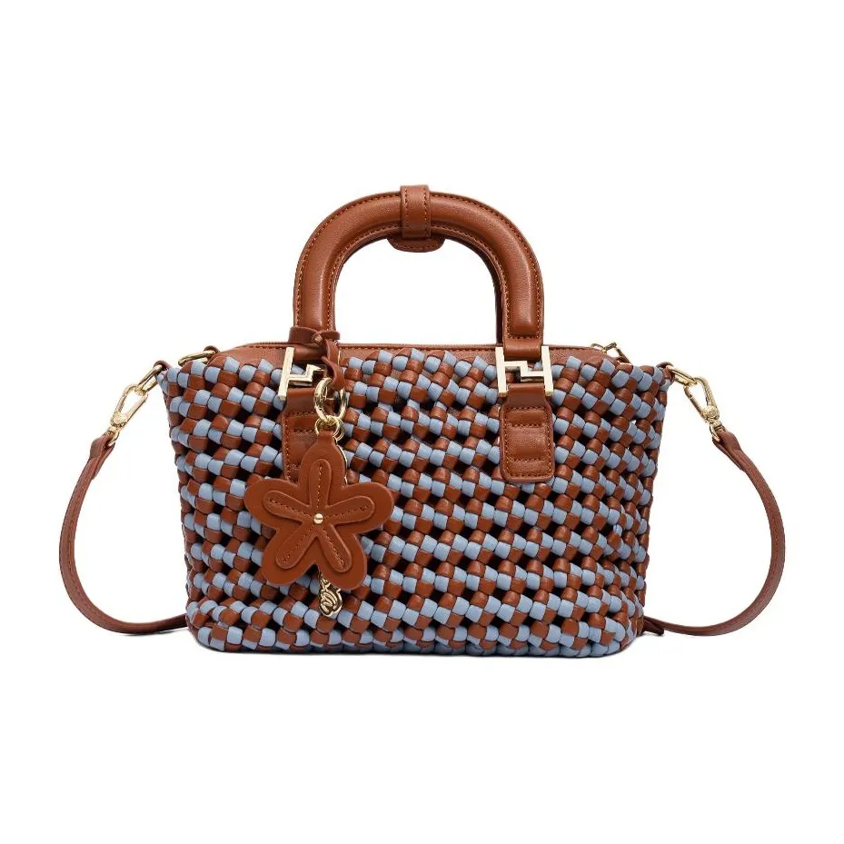 Monna Lisa Коровья кожа Тоут Сумка Женская Коричневая