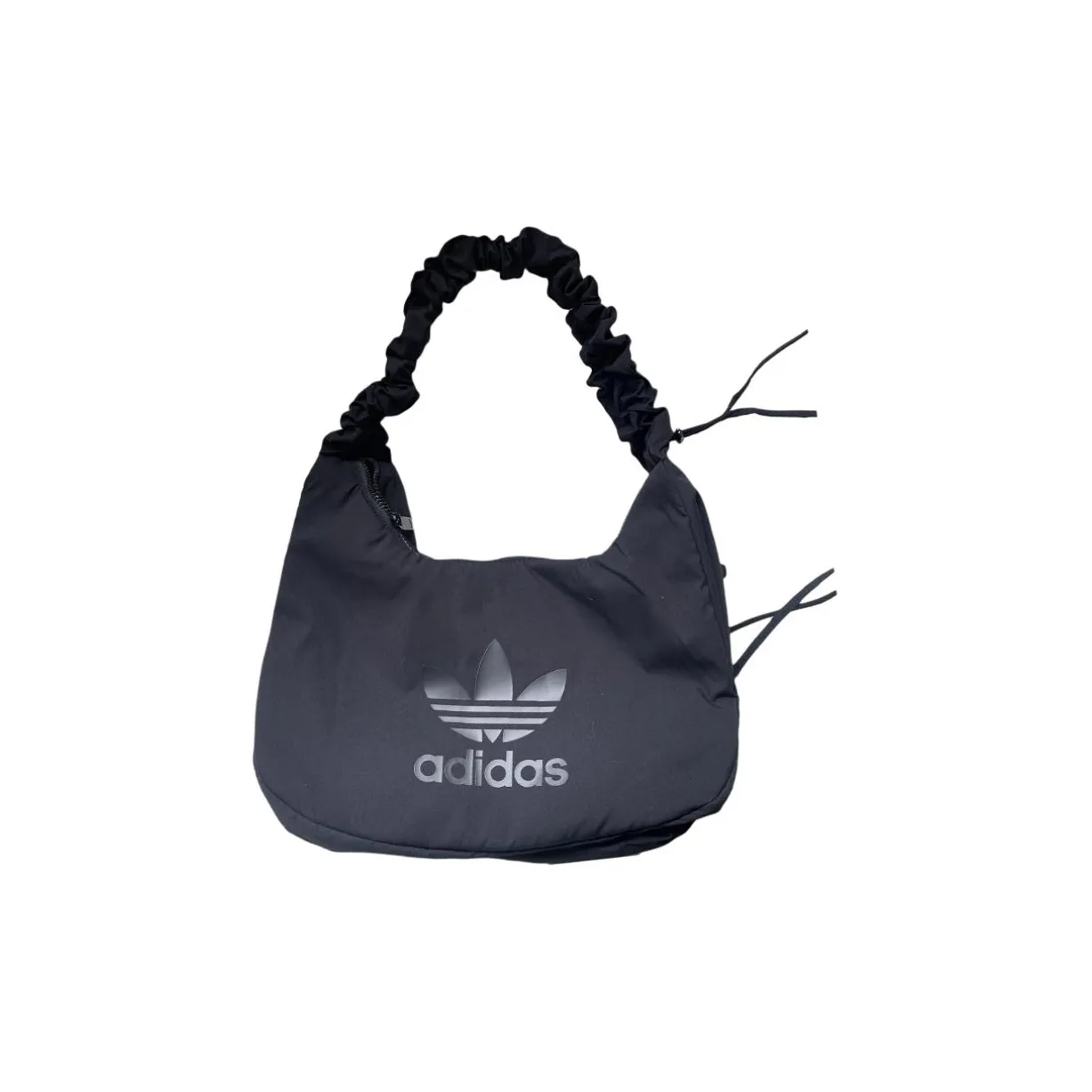 Adidas Canvas Bag Cloud Bag Handbag Shoulder Bag Medium Size Women's Black