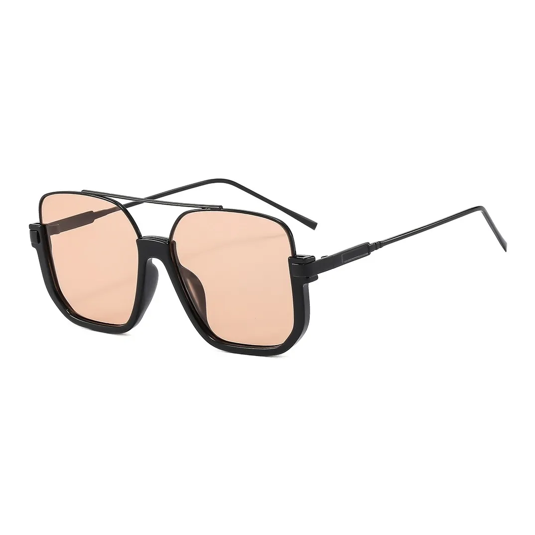 ZHIYILIANGPIN Металл PC Квадратные Солнцезащитные очки Унисекс