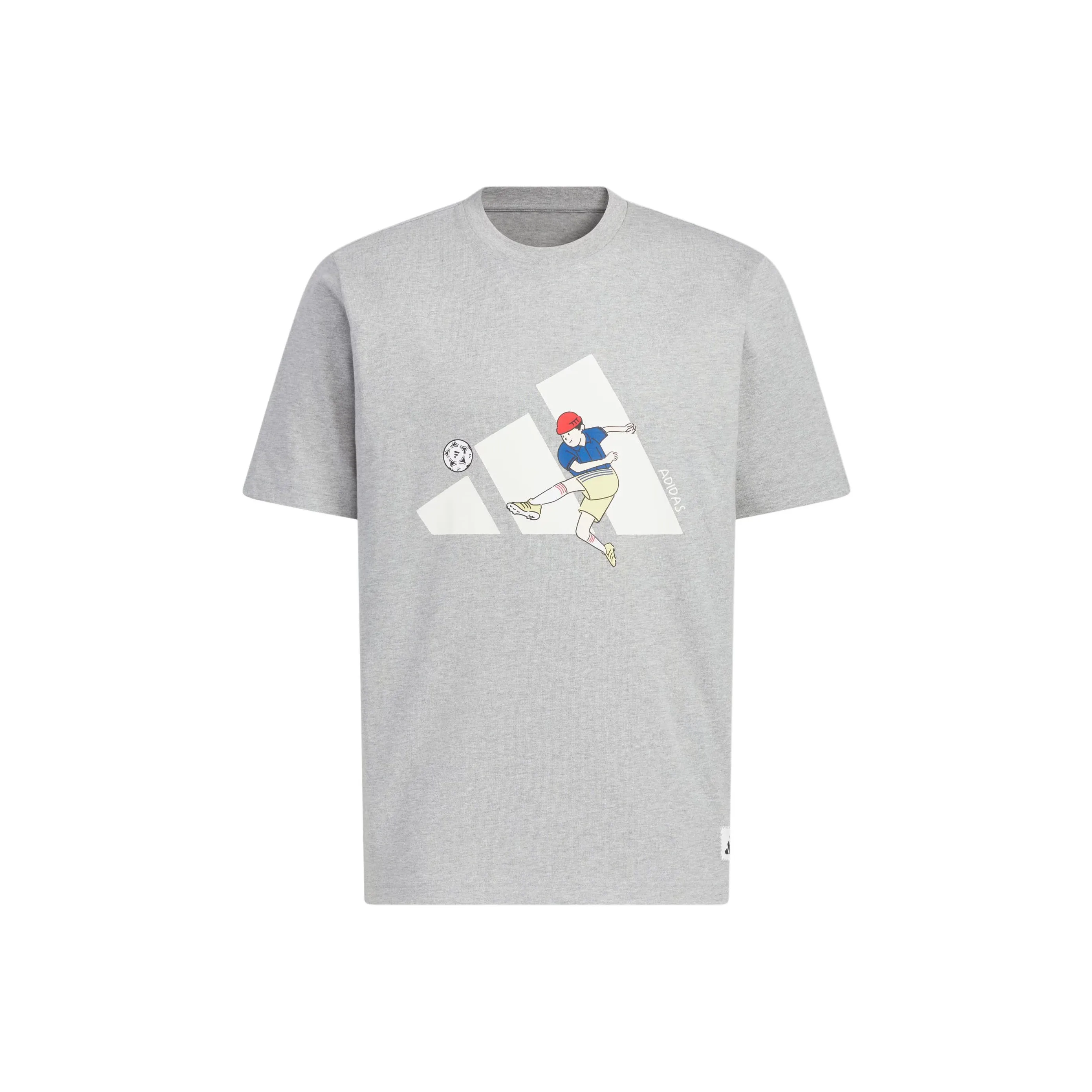 Adidas Football Спортивная графическая футболка T-Shirt Мужская