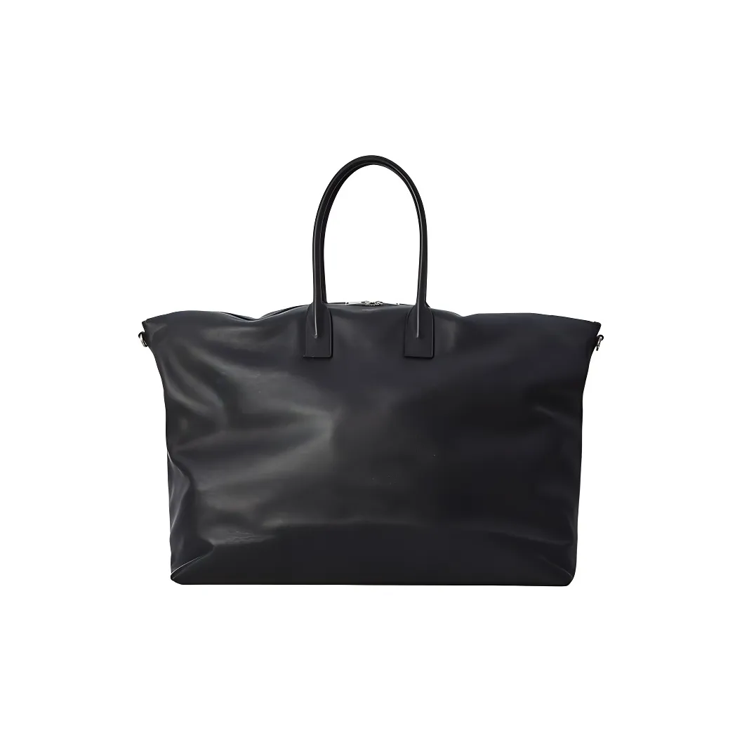 SAINT LAURENT Leather Handbag Tubas Women's Black