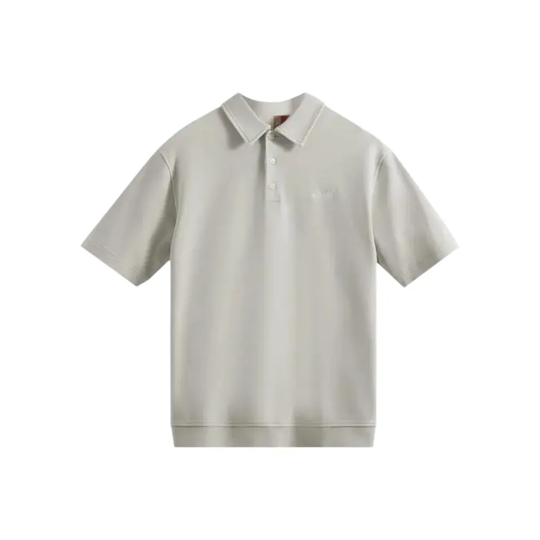 Kith Серебристо-серый Унисекс Поло