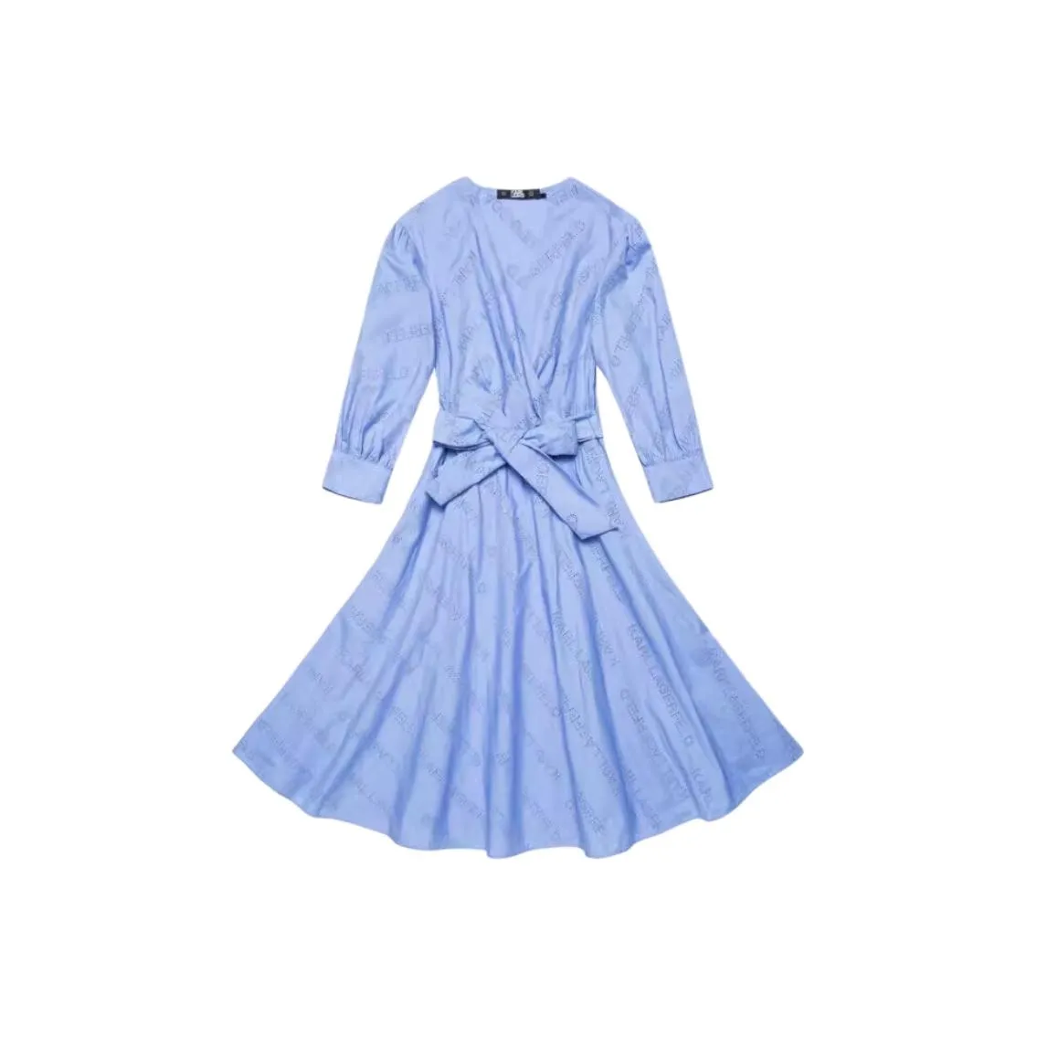 Karl Lagerfeld Длинное платье с длинными рукавами женское