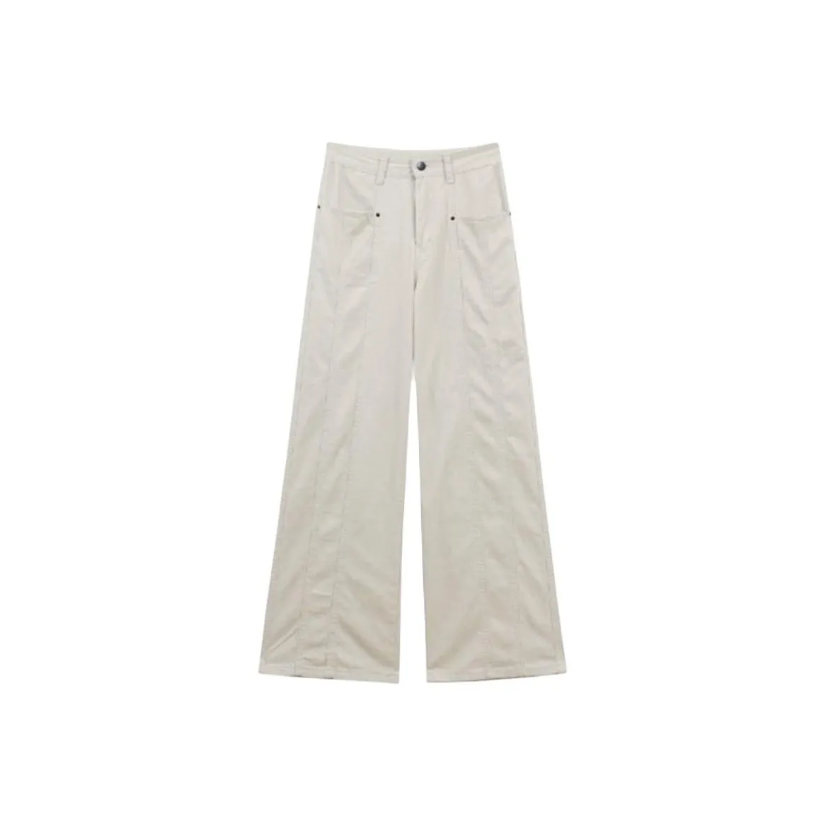 MA JOURNEE Бежево-абрикосовые Женские Брюки карго