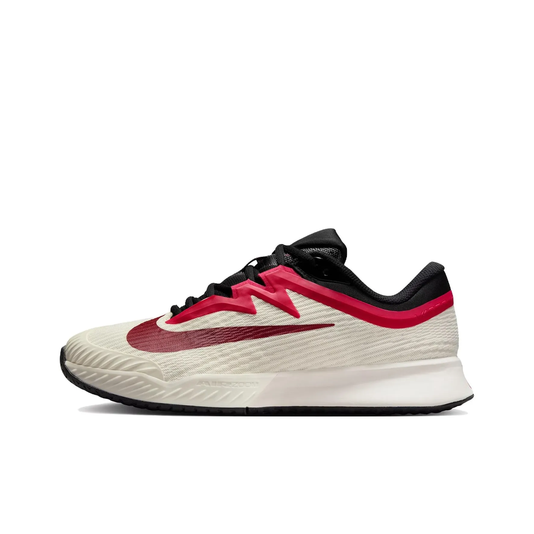 Nike Court Air Zoom Vapor Pro 3 Устойчивый к истиранию Низкий Топ Повседневные Беговые кроссовки Женские Бежево-розовые