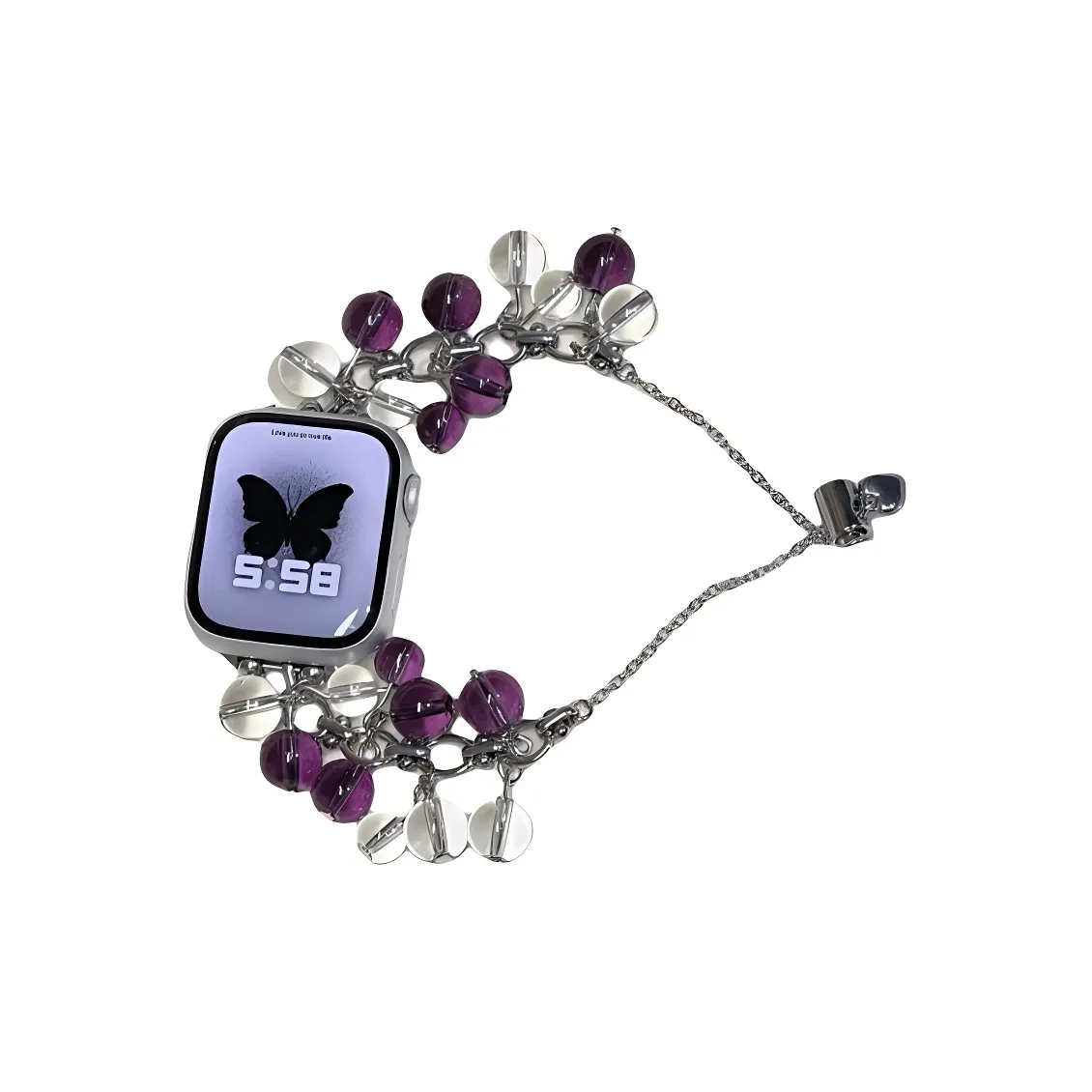 Wei Xin Ремень Apple Совместимость Металл Бусины Материал