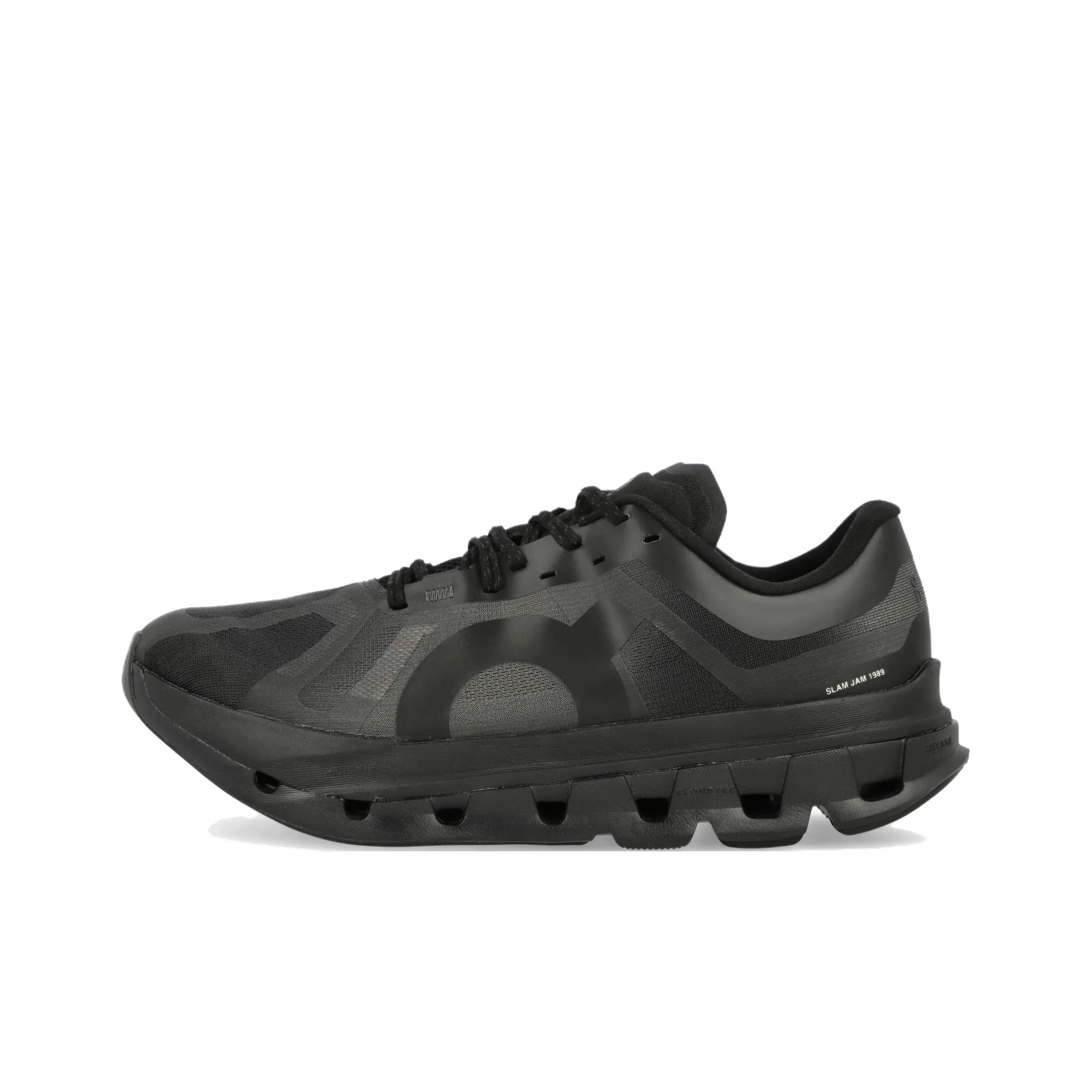 On Abrasion Resistant Низкий Топ Повседневные Беговые кроссовки Мужские Черные Серые