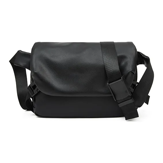 Old Man's Head Сумка через плечо из синтетической кожи мужская черная