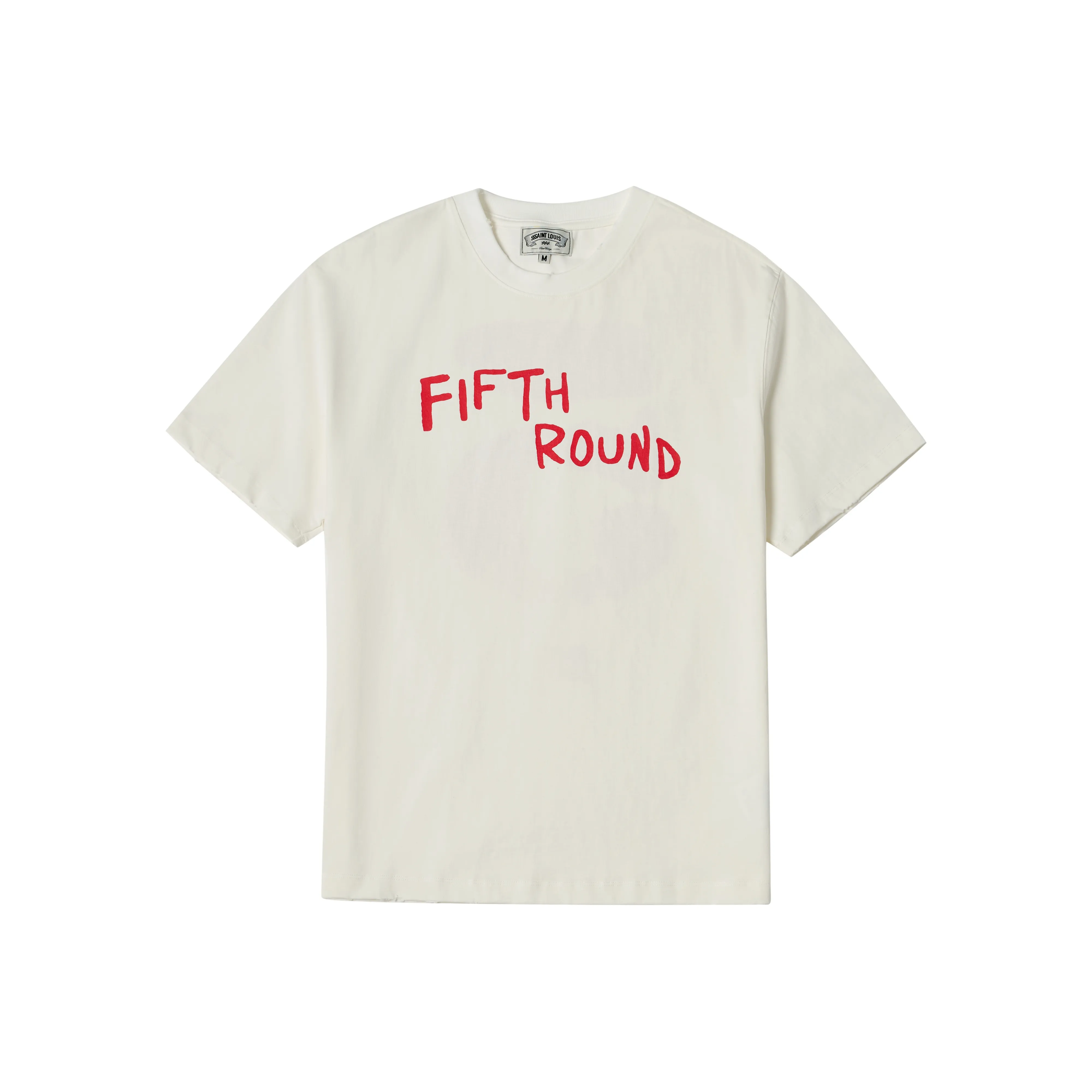 SSSAINT LOUIS Белая Унисекс Футболка