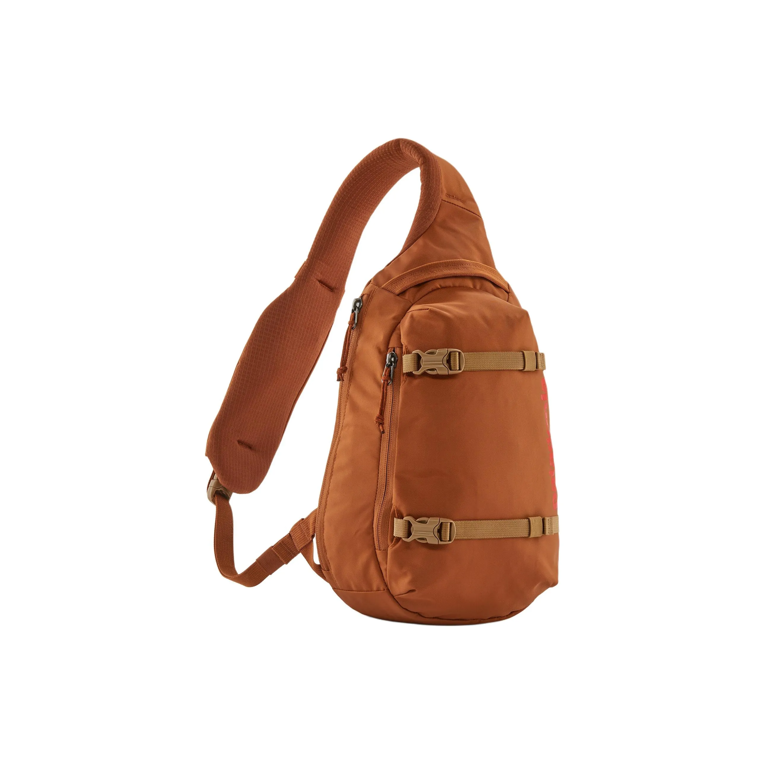 Patagonia 8L Crossbody Бананка Outdoor Сумка Переработанный Полиэстер Оранжевый Унисекс