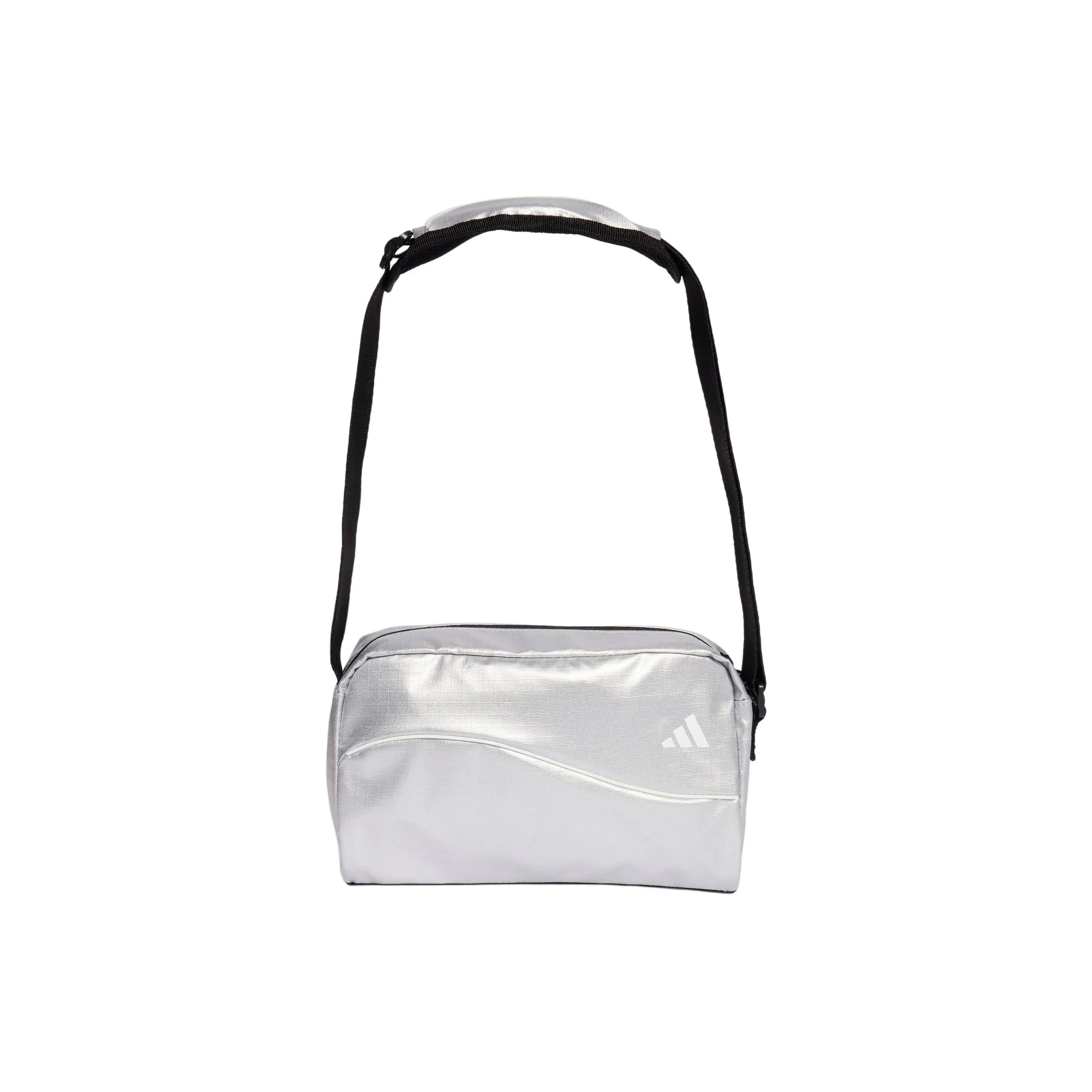 Adidas Полиэстер Сумка через плечо Мини Женская Серебряная