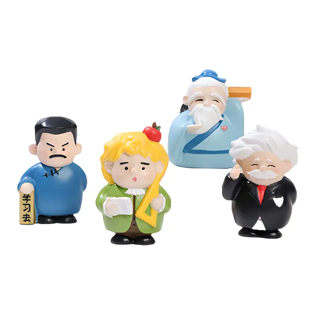 KecoSweet Exam GOD Фигурка Конфуций Лао Цзы Ньютон Эйнштейн Тиби Trend Based Products