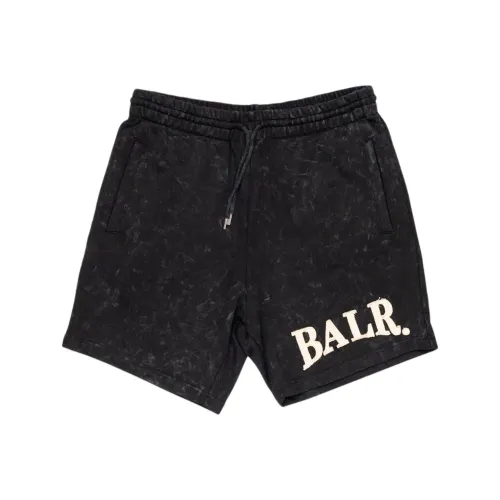 BALR. Чернильно-черные мужские повседневные шорты