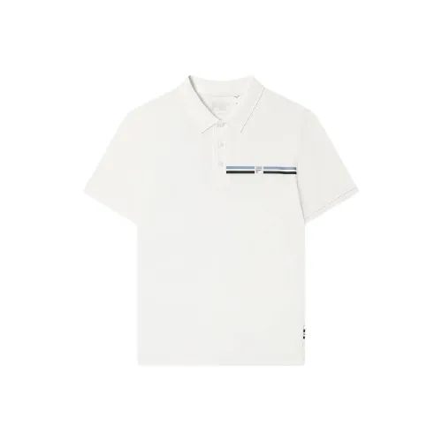 FILA белый Стандартный белый WT Мужское Поло