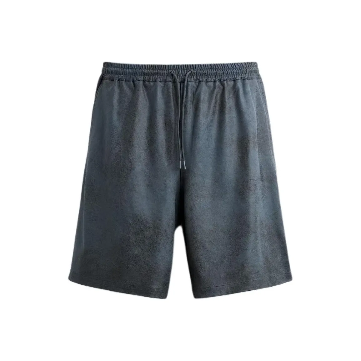 ZARA Темно-синие мужские повседневные шорты