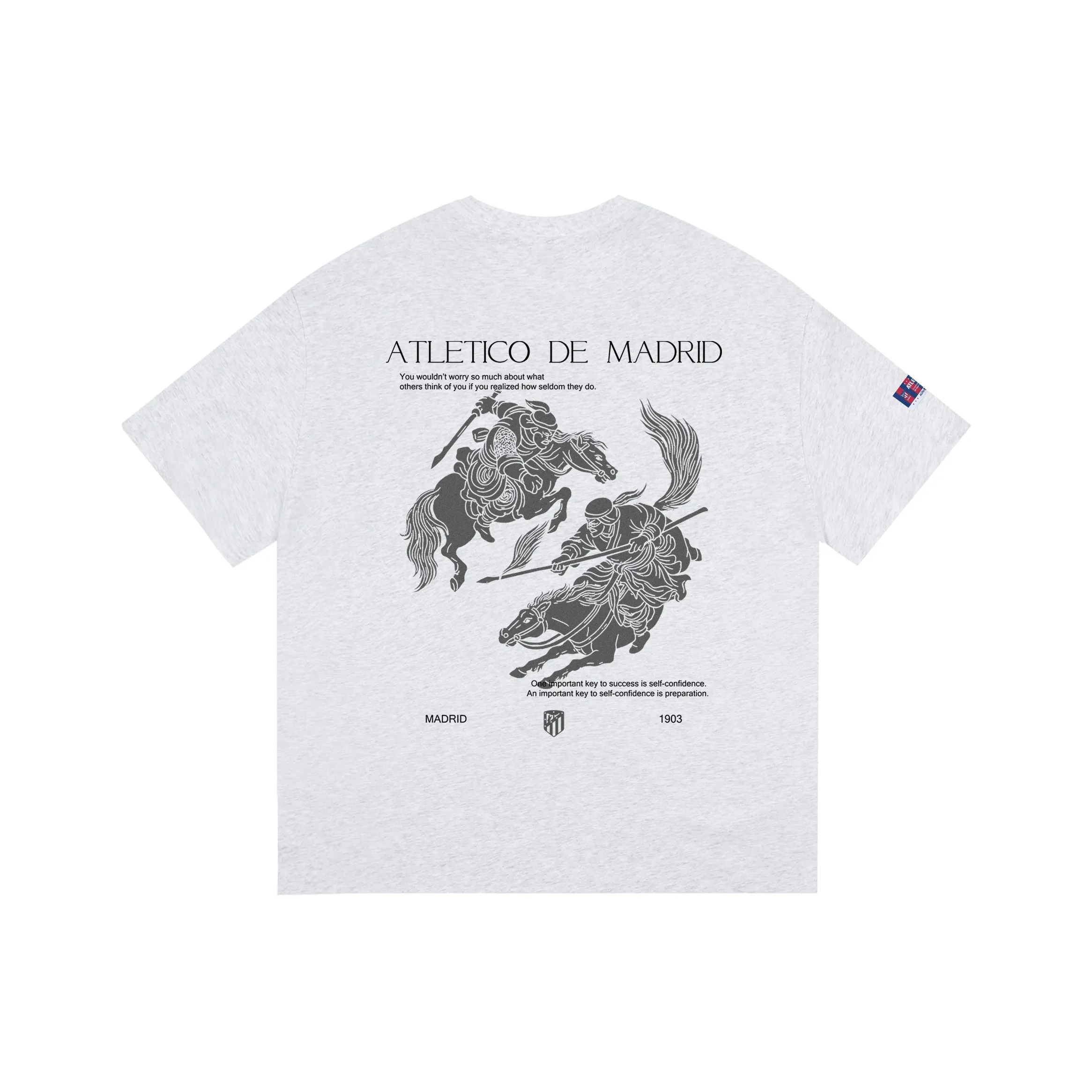 ATLETICO DE MADRID 1903 Футболка Унисекс