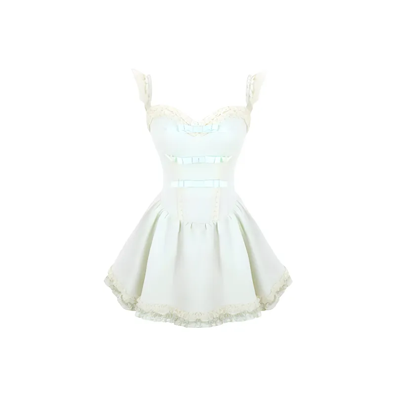 MO VOICE Светло-зеленый Женские Слиплатья