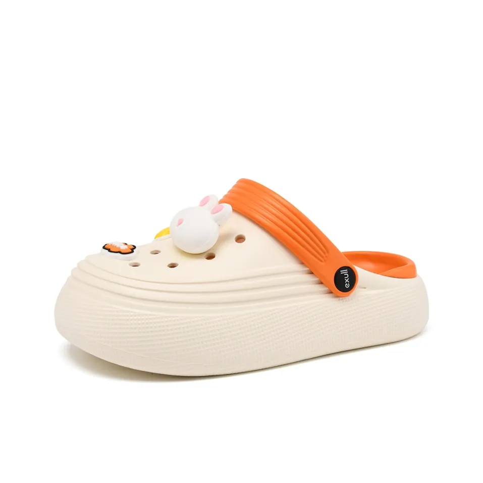 EXULL Q Сабо Женские Оранжевый Красный