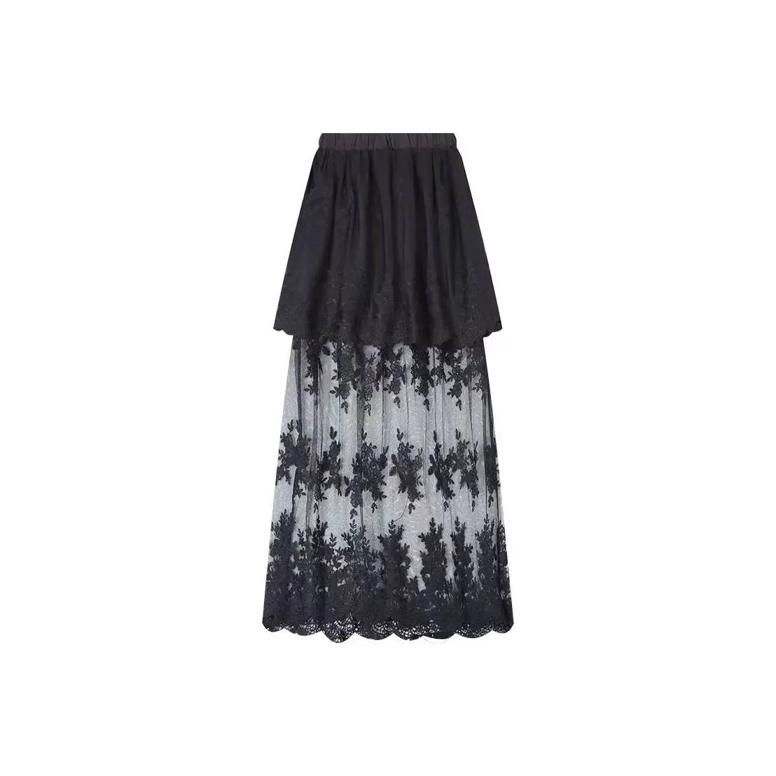 Cotton Gene Повседневный Длинный Юбка Женские