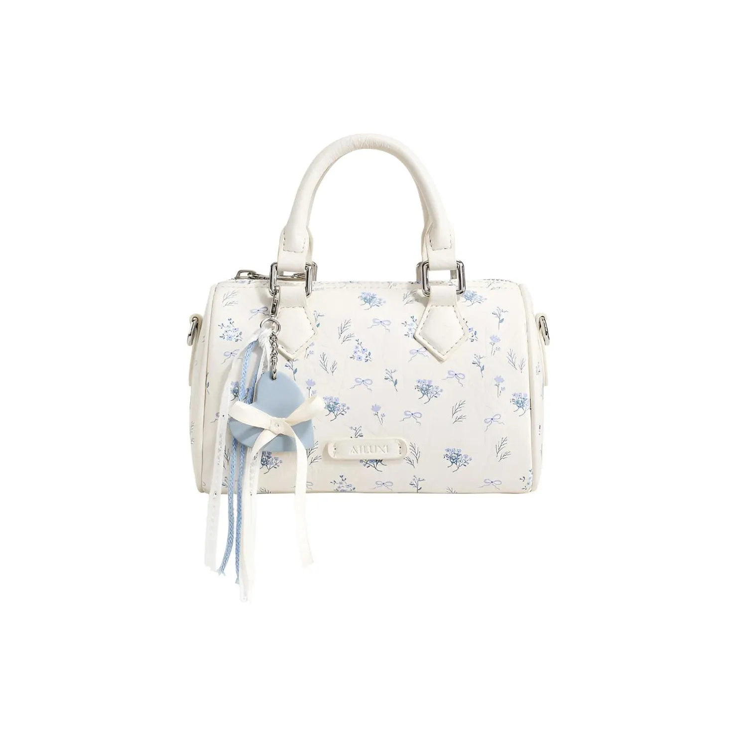 AILUXI Сумка через плечо из синтетической кожи женская молочно-белая