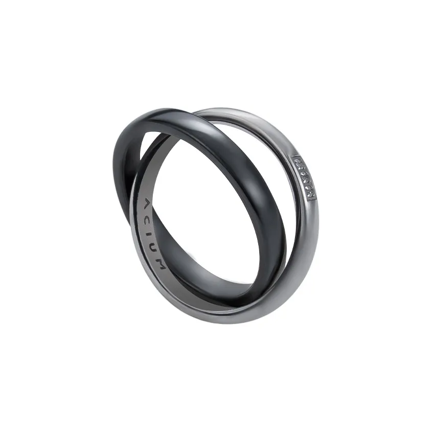 ACIUM Стальной Love Confession Girlfriend Bestie Boyfriend Rings Unisex