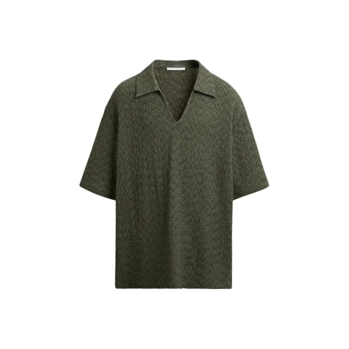 ZARA Зеленая Мужская Поло